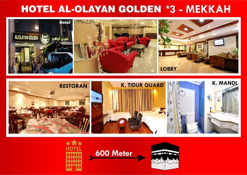 AL-OLAYAN GOLDEN HOTEL (EX. FIRDAUS UMRAH)/SETARAF  AL-OLAYAN GOLDEN HOTEL (EX. FIRDAUS UMRAH)/SETARAF